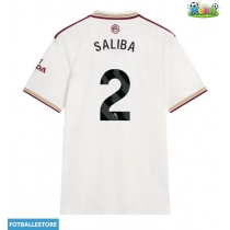 Arsenal William Saliba #2 Tredjedrakt 2025-26 Kortermet